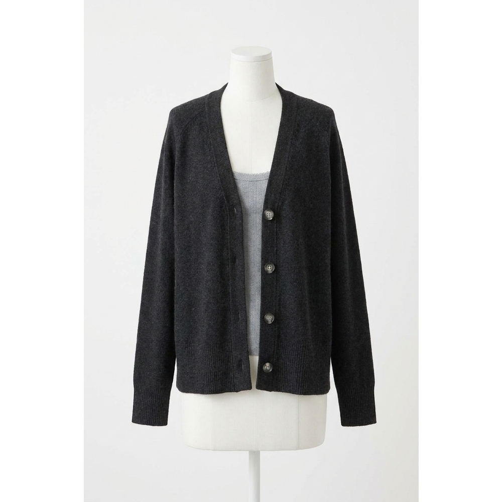 NEW FAHERTY jackson cardigan in ash heather